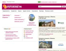 Tablet Screenshot of informetr.ru